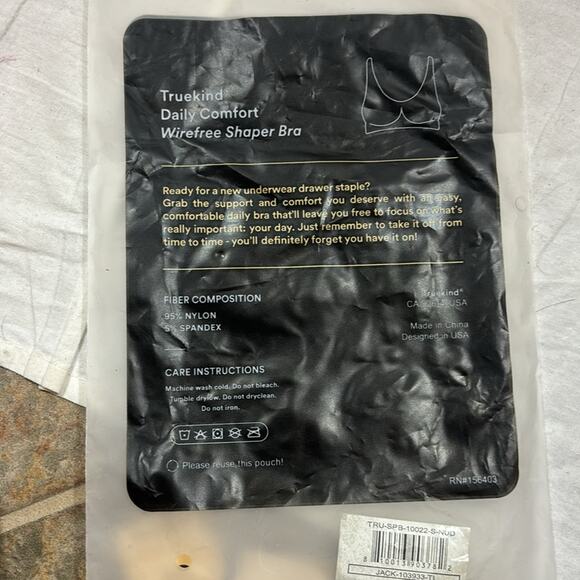 Truekind Daily Comfort Wire Free Shaper Bra in Nude - Picture 5 of 5